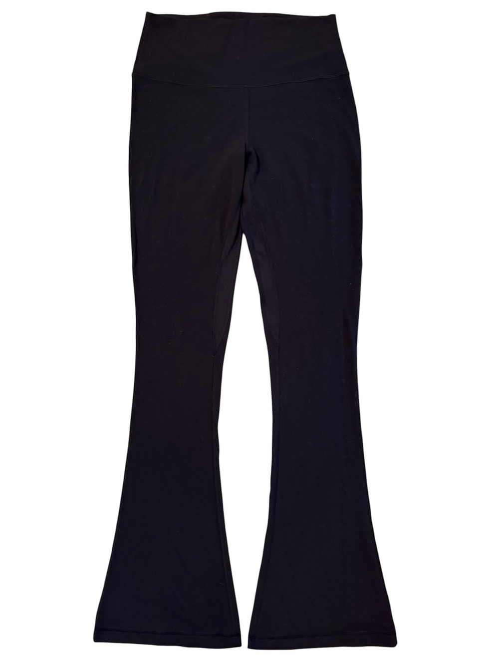 Lululemon Align High Rise Mini Flare Pant 32” Size 8 Black Yoga Pants W5EUSS